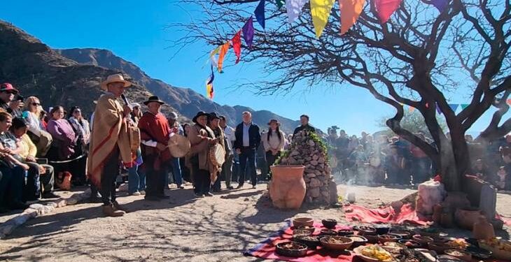 Tucumán celebró a la Pachamama en la Ciudad Sagrada de Quilmes