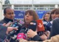 Montaldo habló de las obras en la Normal y sobre el paro que anunció UTA