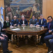Santilli y Caputo recibieron a gobernadores para avanzar con zona cálida