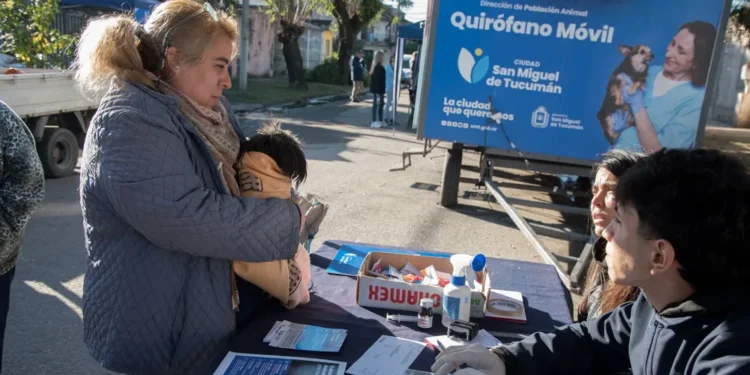 El Operativo Integral Municipal llega a barrio Terán con trámites y servicios para los vecinos
